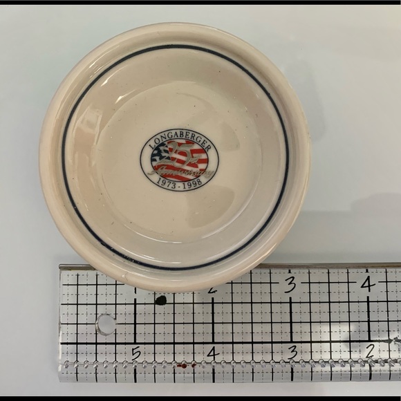 Longaberger Collectors Club miniature pie plate - Picture 3 of 4